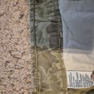 American Eagle Outfitters Camouflage Olive Waistband